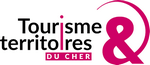 logo tourisme territoires du cher"