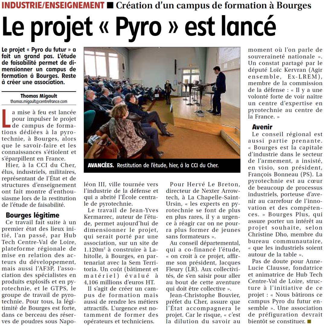 Lancement Campus Pyro !