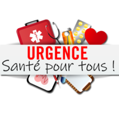 Logo du groupe URGENCE, Santé pour tous !